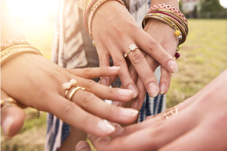 Gold and Rose Gold Jewelry