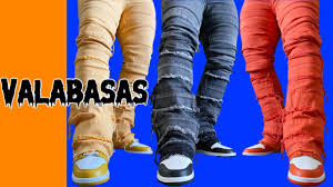 Introduction to Valabasas Stacked Jeans Clothing